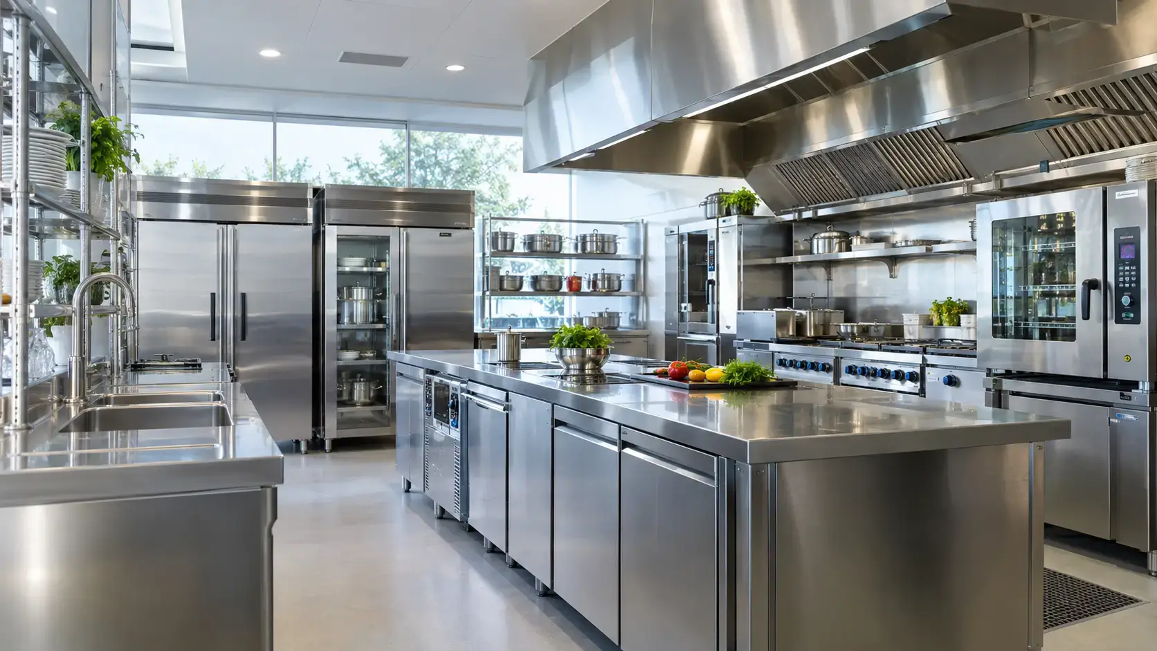 Attrezzature per preparazione alimenti e affettatrici