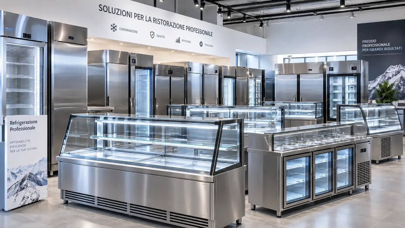 Banchi refrigerati professionali